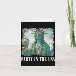 dom American Flag 4th Of July Patriotic Party In Card
