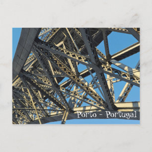 Dom Luis Bridge in Porto. Portugal Postcard