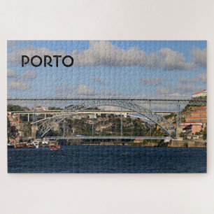 Dom Luis I Bridge, Porto, Portugal Jigsaw Puzzle