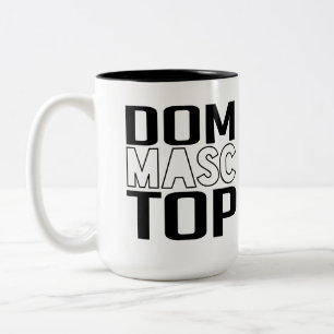 Dom Masc Top Two-Tone Coffee Mug
