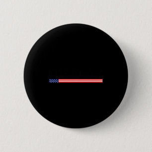 Dom Minimalist Black Text Modern Style  6 Cm Round Badge