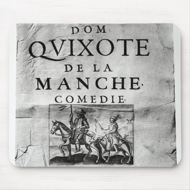 Dom Quixote de La Manche Comedie' Mouse Mat (Front)