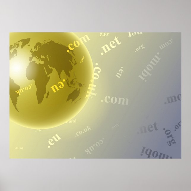 Domain Globe Poster (Front)