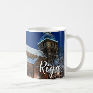 Dome cathedral on Dome square in Riga, Latvia Coffee Mug
