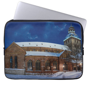 Dome cathedral on Dome square in Riga, Latvia Laptop Sleeve
