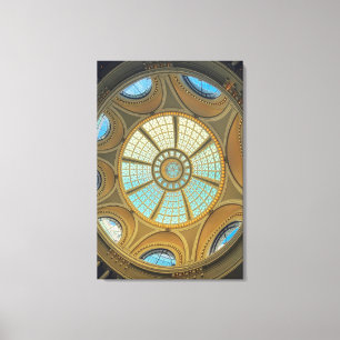 Dome Interior Canvas Print