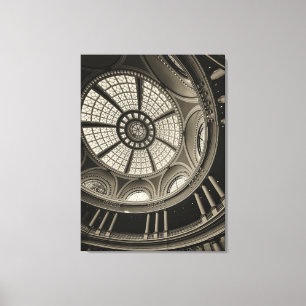 Dome Interior Canvas Print