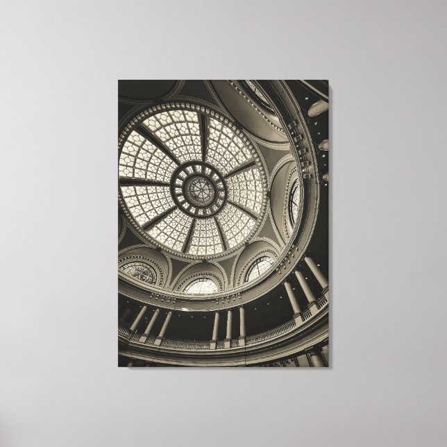 Dome Interior Canvas Print (Front)