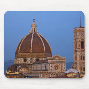 Dome of Santa Maria del Fiore Cathedral in warm Mouse Mat
