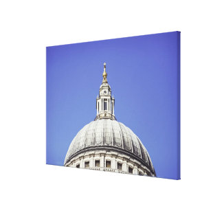 Dome of St Paul's Cathedral in London, England Canvas Print
