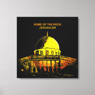 Dome of the Rock, Jerusalem Canvas Print
