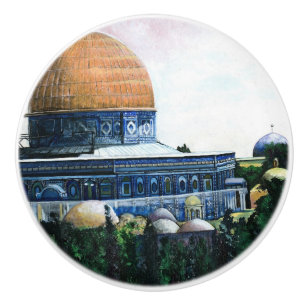 Dome of the Rock, Jerusalem Ceramic Knob