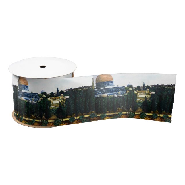 Dome of the Rock, Jerusalem Satin Ribbon (Spool)
