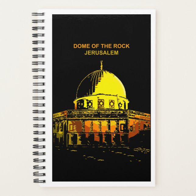 Dome of the Rock: Jerusalem's Heartbeat Planner (Front)