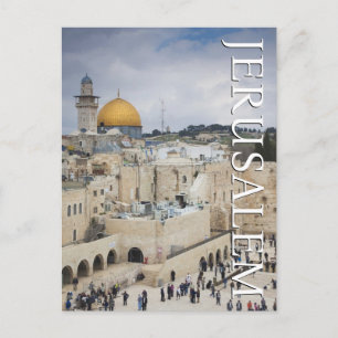 Dome of the Rock   Western Wall Plaza   Thank You Postcard