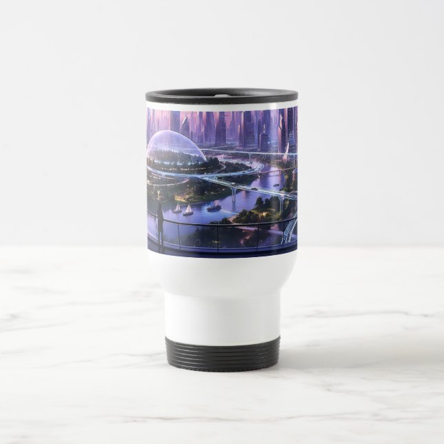 Dome Scene Wrap for Travel Mug (Center)