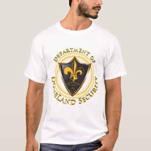 Domeland Security  Black & Gold fan t-shirt