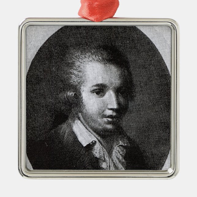 Domenico Cimarosa Metal Tree Decoration (Front)