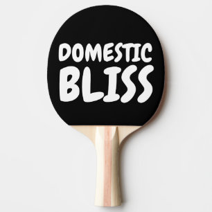 DOMESITC BLISS WEDDING PING PONG PADDLES