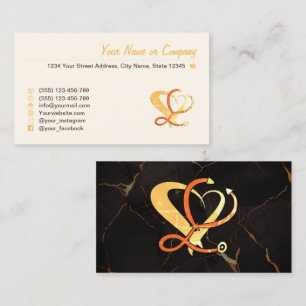 Domestic / Curbside Care. Mobile Nursing Service Business Card