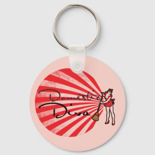 Domestic Diva Design Key Ring