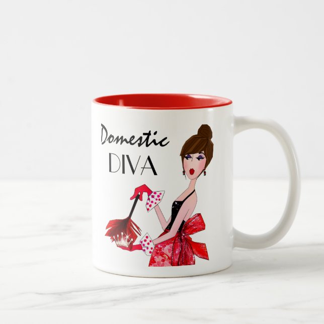 Domestic Diva Mug (Right)