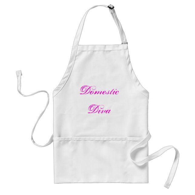 Domestic Diva Standard Apron (Front)