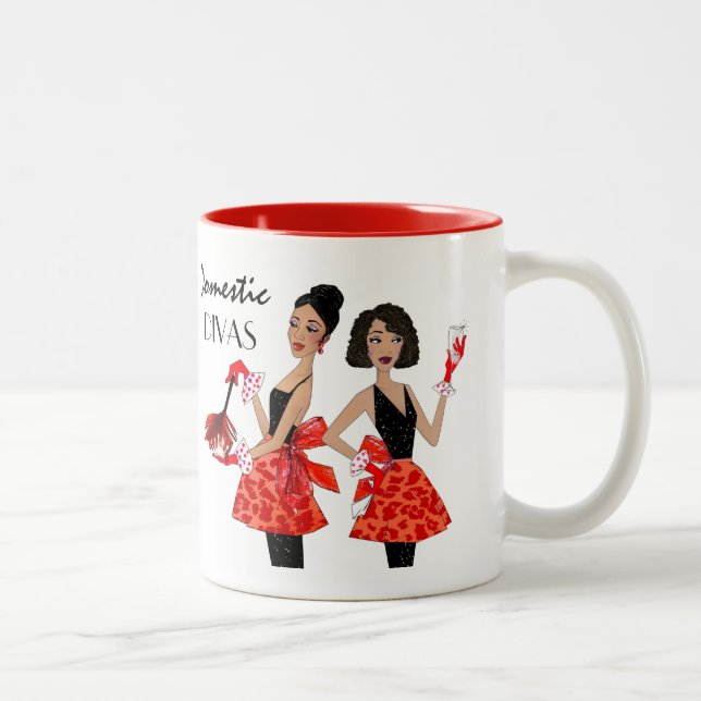 Domestic Divas Mug / African American Divas (Right)