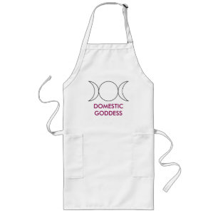 Domestic Goddess Long Apron