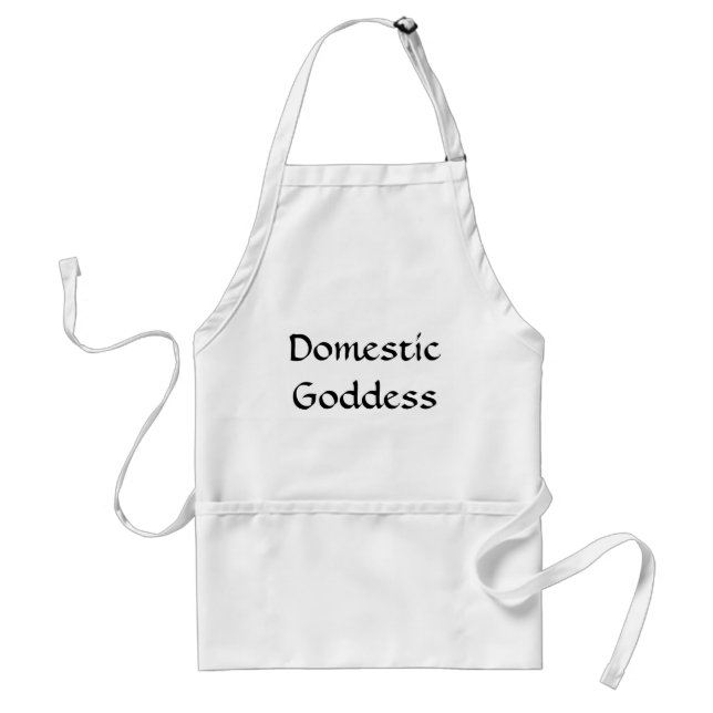 Domestic Goddess Standard Apron (Front)