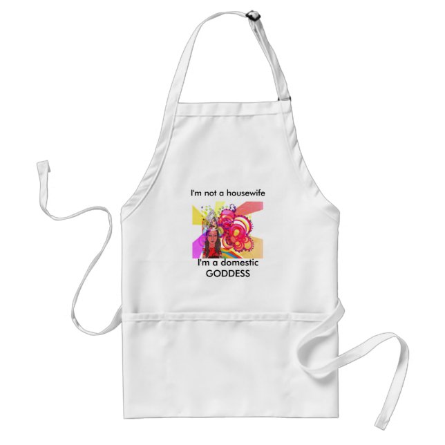 Domestic Goddess Standard Apron (Front)