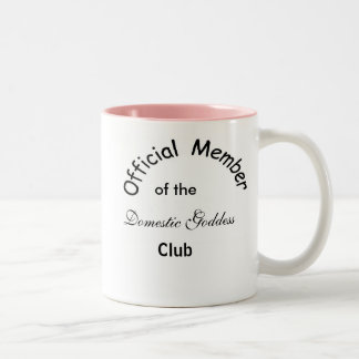 Domestic Goddess Two-Tone Coffee Mug