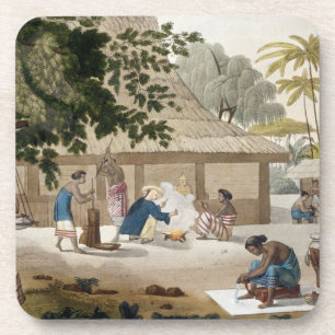 Domestic life in Kupang, Timor, plate 10 from 'Le Coaster