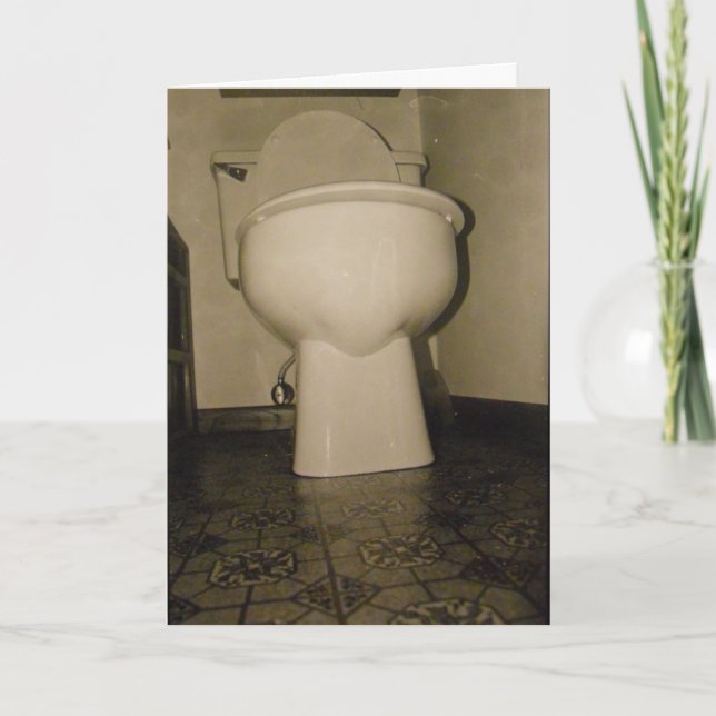 "Domestic Metaphor 29" Birthday Card (Front)