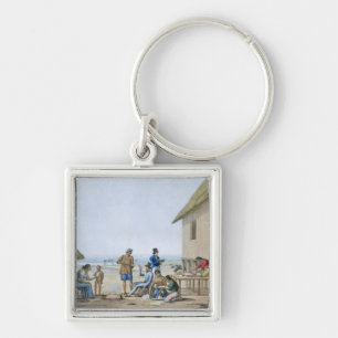 Domestic occupations, Agagna, Guam, Philippines, f Key Ring