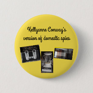 Domestic Spies 6 Cm Round Badge