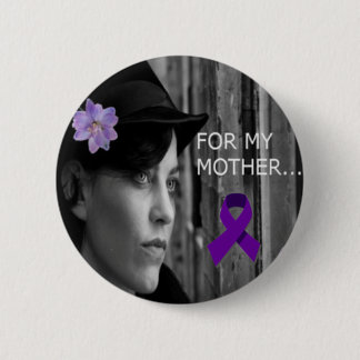 DOMESTIC VIOLENCE 6 CM ROUND BADGE