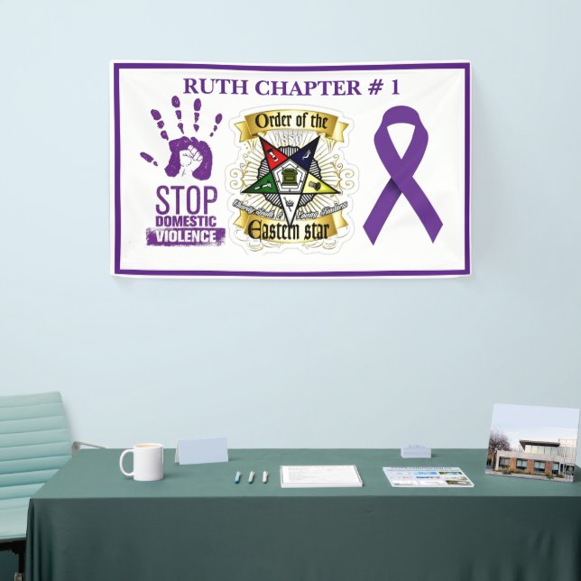 Domestic Violence Awareness Banner (Tradeshow)