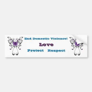 Domestic Violence Awareness Bumper Sticker