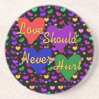 Domestic Violence Awareness Coaster