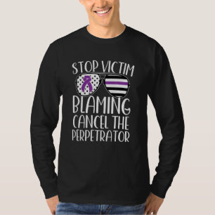 Domestic Violence Awareness Domestic Abuse Survivo T-Shirt