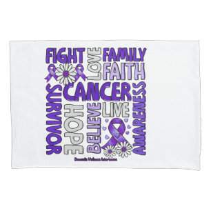 Domestic Violence Awareness - Fight love survivor Pillowcase