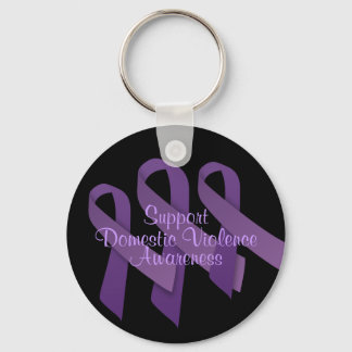 Domestic Violence Awareness Keychain