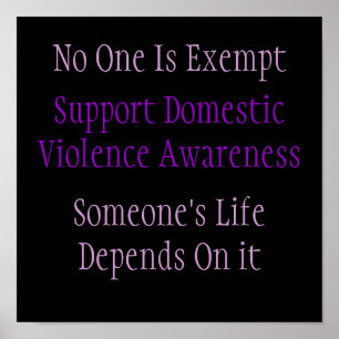 Domestic Violence Awareness Poster