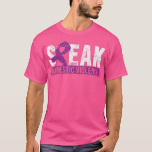 Domestic Violence Awareness Purple Equal Rights Fa T-Shirt