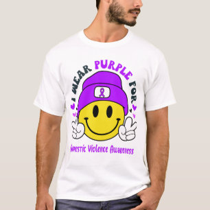 Domestic Violence Awareness Ribbon Support Gifts T-Shirt