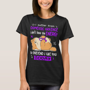 Domestic Violence Awareness Ribbon Support Gifts T-Shirt