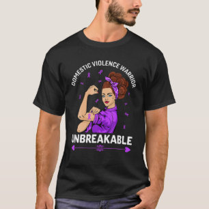 Domestic Violence Awareness Stop Violence End Sile T-Shirt