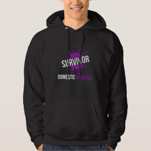 Domestic Violence Awareness Survivor 4 Hoodie