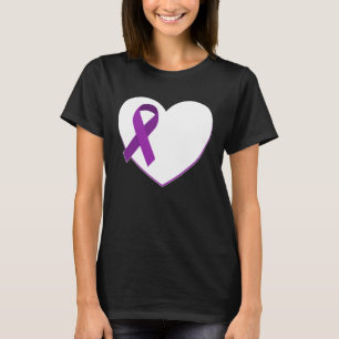 Domestic Violence Awareness Survivor Heart T-Shirt